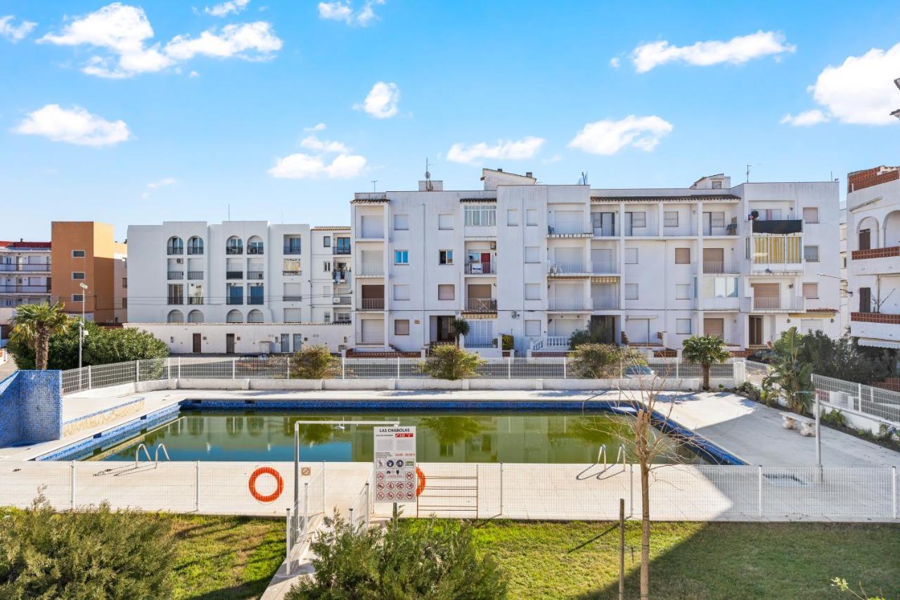 Appartement Apartamento Welcs -013- Con Terraza Y Piscina à Empuriabrava Extérieur photo